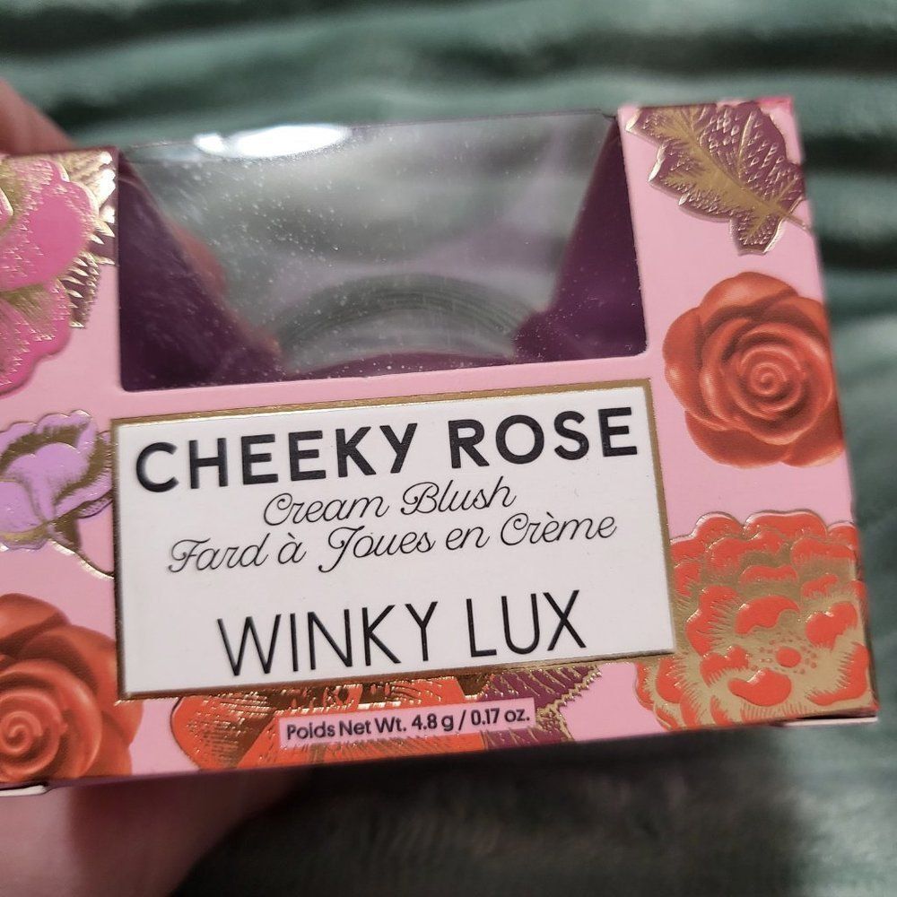 NIB Winky Lux Cheeky Rose Cream Blush | Shade Tea Time | New in Box - Picture 3 of 4